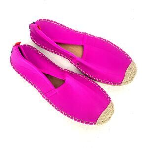 Sea Star Beachwear Shoes Hot Pink Mariner Beachcomber Espadrille Women's Size 10